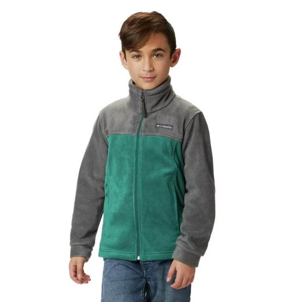BRAND NEW youth boy girl columbia granite mountain fleece sweater size L